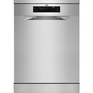AEG FFB53937ZM 600m 14 Place Setting Dishwasher - Stainless Steel