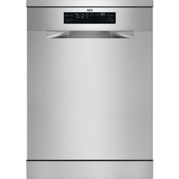 AEG FFB53937ZM 600m 14 Place Setting Dishwasher - Stainless Steel