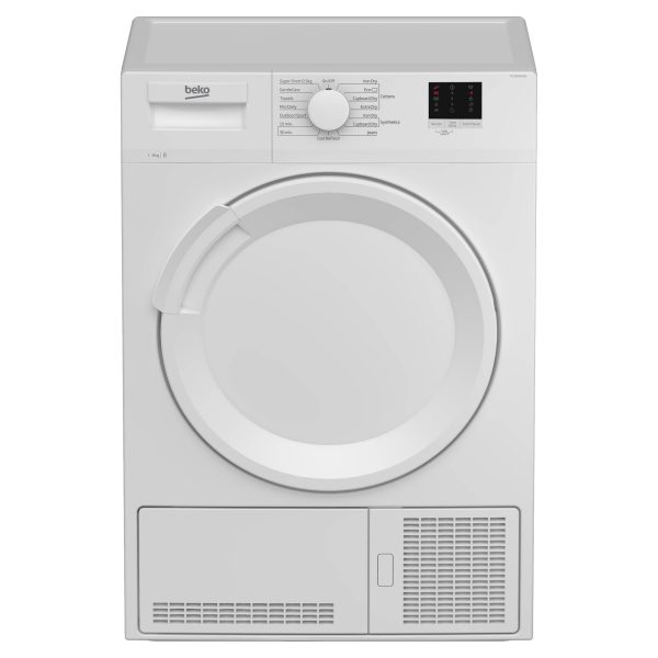 Beko DTLCE80051W 8kg Condenser Tumble Dryer