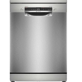 Bosch SMS4EMI06G Series 4 60cm 14 Place Setting Dishwasher - Silver Inox