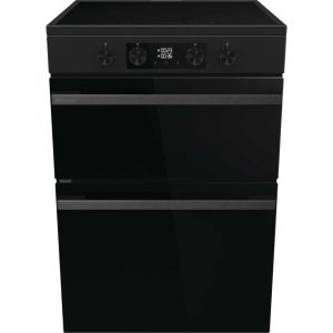 Hisense HDCEIT6C20B Electric Double Oven with Induction Hob and Air Fry - Black
