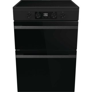 Hisense HDCEIT6C20B Electric Double Oven with Induction Hob and Air Fry - Black