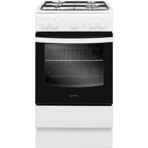 Indesit IS5G1KMW Gas Cooker with 4 Gas Burner Hob