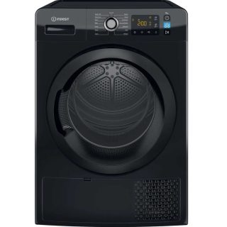 Indesit YT M11 92B X UK 9kg Heat Pump Tumble Dryer - Black