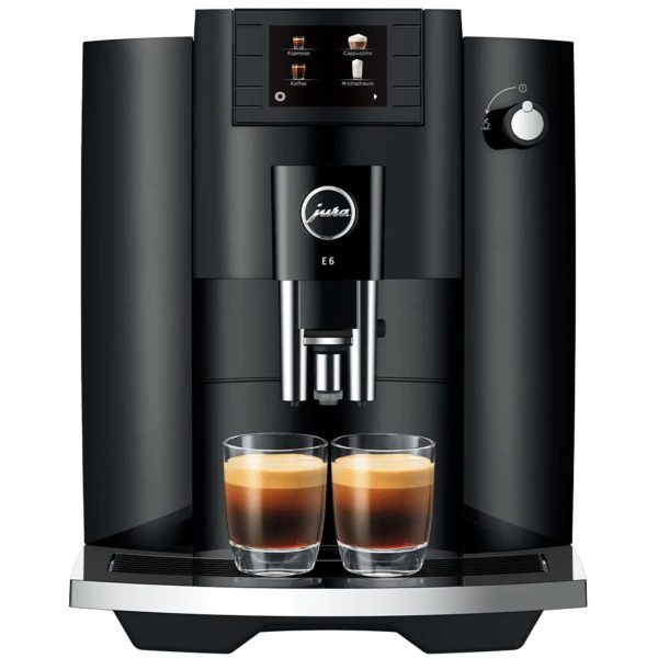 JURA E6 Fully Automatic Coffee Machine - Black