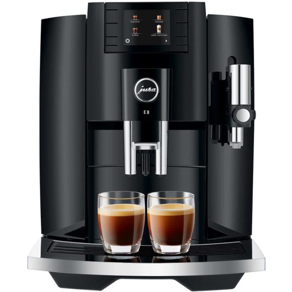 JURA E8 Fully Automatic Coffee Machine - Black