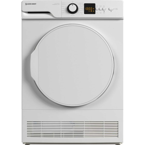 White Knight AT9CW 9kg Condenser Tumble Dryer - White